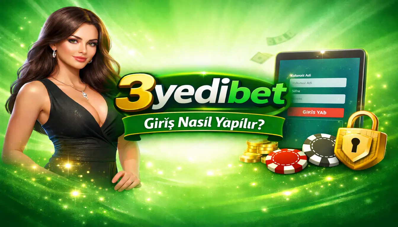 3yedibet giriş nasıl yapılır
